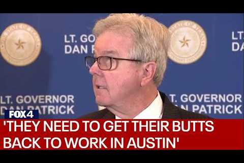 Lt. Gov. Dan Patrick at odds with Gov. Abbott, House speaker over property tax relief