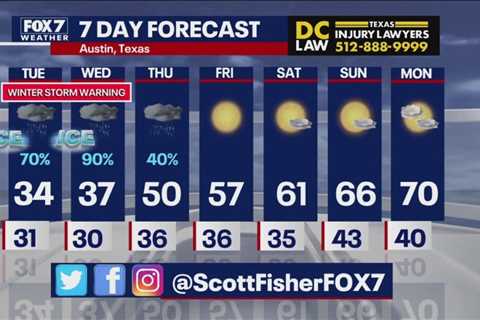 Austin weather: Winter storm warning continues in Central Texas | FOX 7 Austin