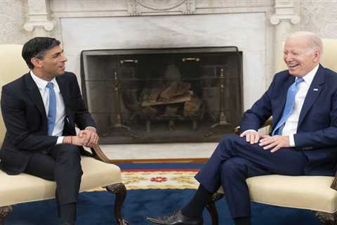 Joe Biden risks rift with Rishi Sunak as he warns Ukraine can’t join Nato yet