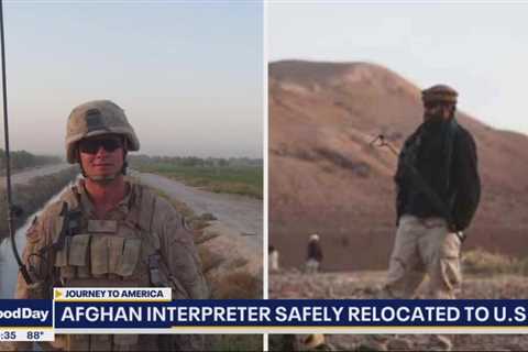 Afghan interpreter safely relocated to the U.S.