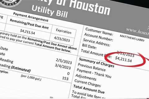 #WaterBill Shock: New Homeowner Receives ‘unexplainable’ $4k Bill