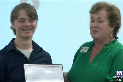 Coast Young Professionals awards 15-year-old with honorary membership