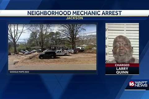 Neighborhood mechanic arrested