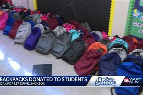 Jr. League Backpack Donations