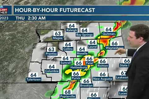 Patrick’s Wednesday PM Forecast 7/26