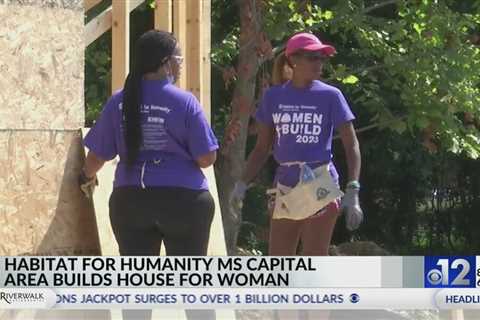 Habitat for Humanity helps build home for Mississippi woman