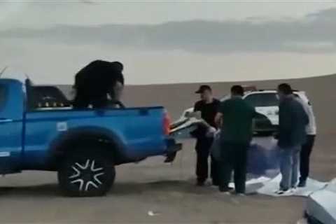 Four tourists found dead after their car breaks down in the middle of ‘Sea of Death’ as temperature ..