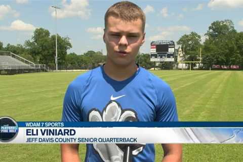 Players of The Pine Belt: Jeff Davis County QB Eli Viniard