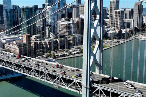 Woman who fired shots on Bay Bridge while naked charged by SF DA