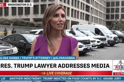 “We Got to Show Them All the Facts” – President Trump’s Attorney Addresses Media Outside DC..