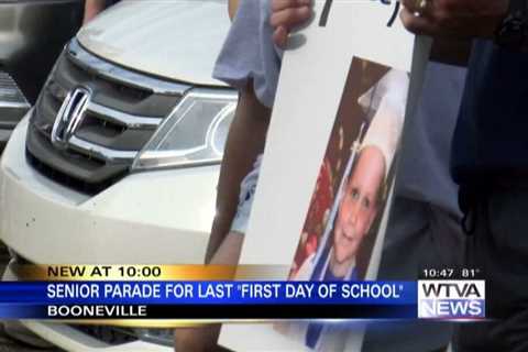 VIDEO: Booneville High School celebrates seniors with parade