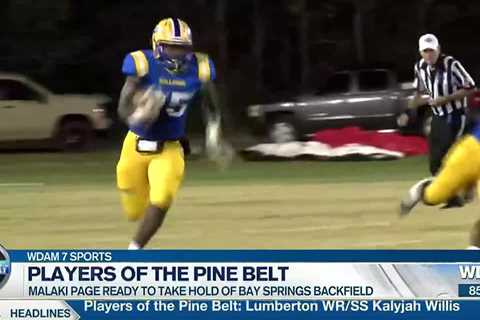 Players of the Pine Belt: Bay Springs running back/linebacker Malaki Page