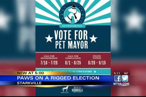 Starkville host first “Pet Mayor” election