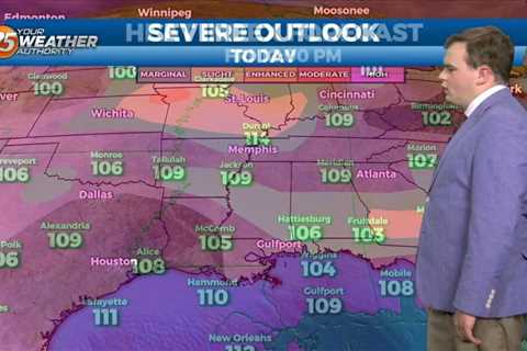 8/11 – Chris’s “HOT WEEKEND AHEAD” Friday Afternoon Forecast