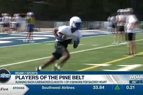 Players of the Pine Belt: Sacred Heart senior RB/LB DJ Booth