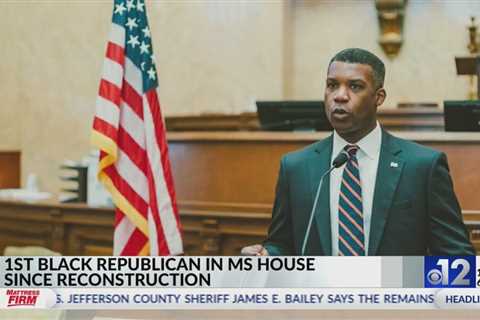 First Black Republican elected to Mississippi House since Reconstruction