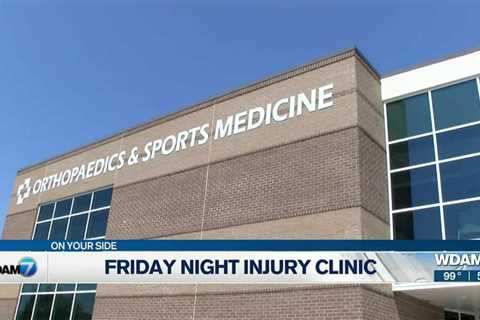 Friday night injury clinic