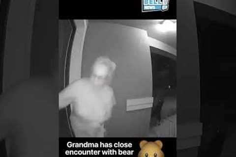 Grandma Has Close Encounter with a Bear (Caught on Ring Doorbell)