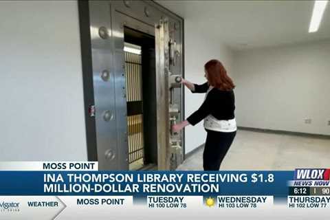 Ina Thompson Library receives $1.8 Million renovation