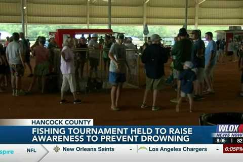 Annual fishing tournament held to raise awareness to prevent child drowning