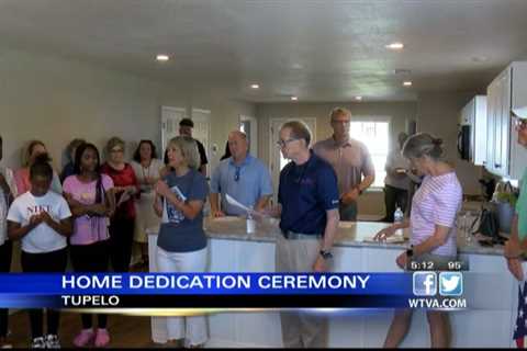 Northeast Mississippi Habitat for Humanity hosted home dedication ceremony