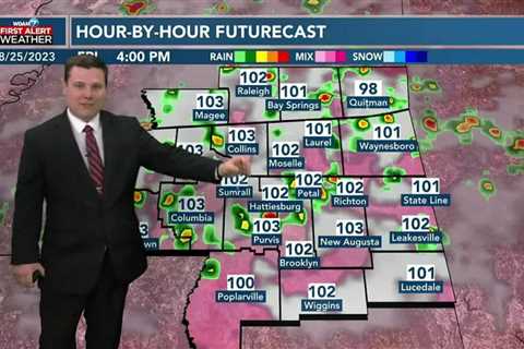 Patrick’s Thursday PM Forecast 8/24