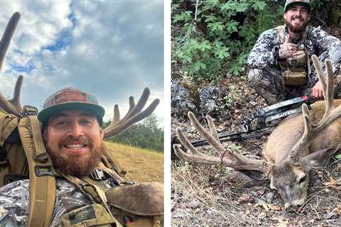 Bowhunter Tags Giant Velvet Blacktail After Hunting It for Three Years