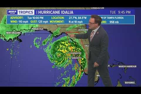 Hurricane Idalia now category 2, expected to pick up speed