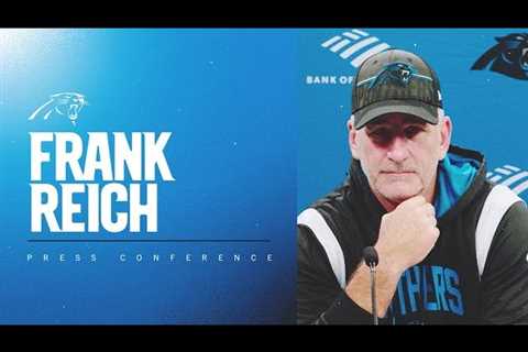 Frank Reich talks about managing the roster