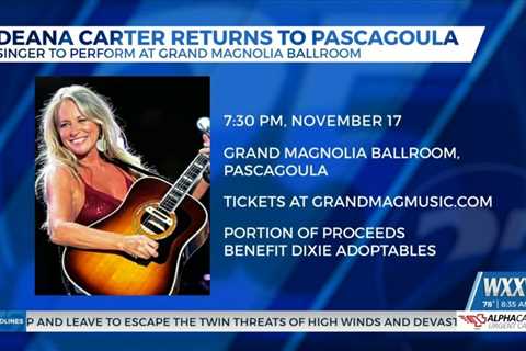 Country musician Deana Carter returns to Pascagoula