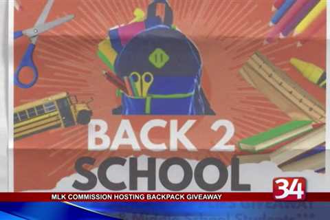 MLK Commission hosting backpack giveaway