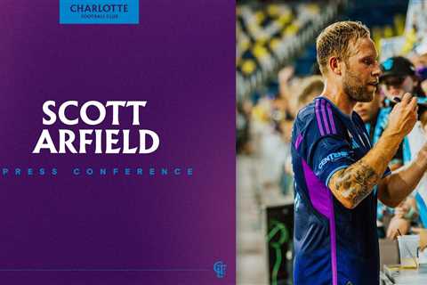 Scott Arfield Press Conference | Nashville SC vs Charlotte FC