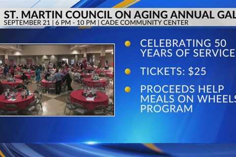 St. Martin Council on Aging celebrating 50 years with Annual Gala