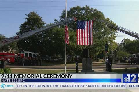 Hattiesburg holds 9/11 memorial ceremony