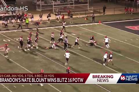 Blitz 16 Player of the Week-Nate Blount