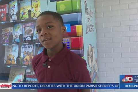 Morehouse Elementary School introduces new book vending machine