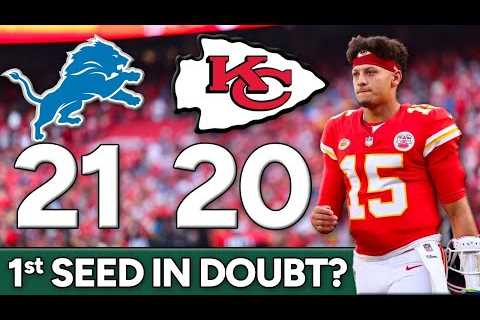 Chiefs LOSS to Lions BIG TIME Implications for Playoff Race!