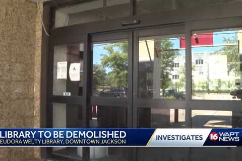 City plans to demolish Eudora Welty Library