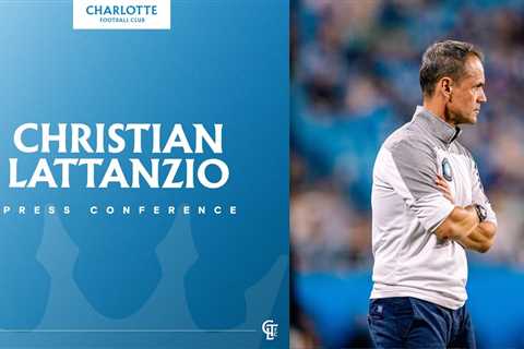 Christian Lattanzio Press Conference | Charlotte FC vs Philadelphia Union