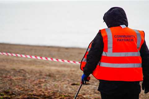 Yobs Forced to Clean Up Beaches in Community Payback Drive