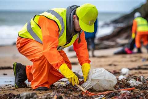 Yobs Forced to Clean Beaches in Community Payback Drive