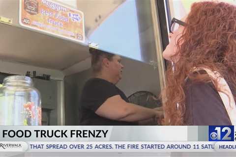 Food Truck Frenzy held at the Rez