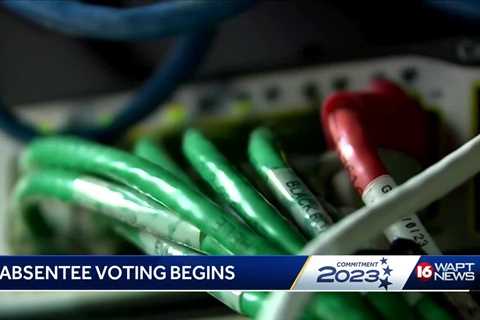 Absentee voting during Hinds Hack