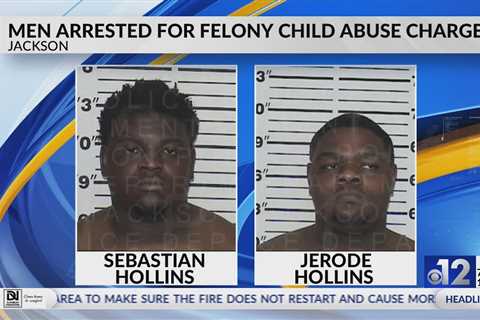 Two Jackson men charged with felony child abuse