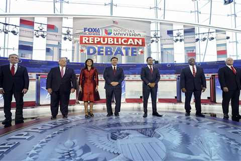 GOP Presidential Primary Debate No. 2: An Angry Rematch and the Same Notable No-Show