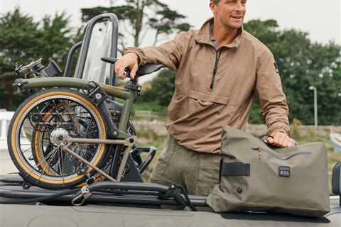 Brompton x Bear Grylls Folding Bike