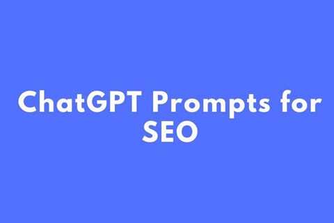 5 Ways to Use ChatGPT to Improve Your SEO Strategy [Infographic]