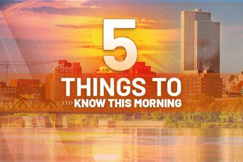 5 things to know this Monday, October 2