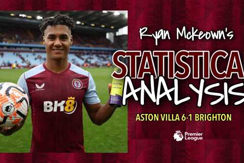 STATISTICAL ANALYSIS | ASTON VILLA 6-1 BRIGHTON