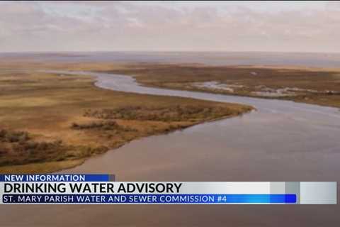 St. Mary Parish water system issues advisory due to saltwater intrusion